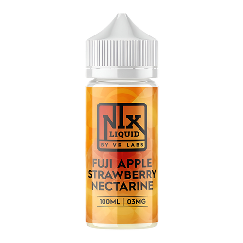 Nix Liquid Fuji Apple Strawberry Nectarine Nixodine E-Juice
