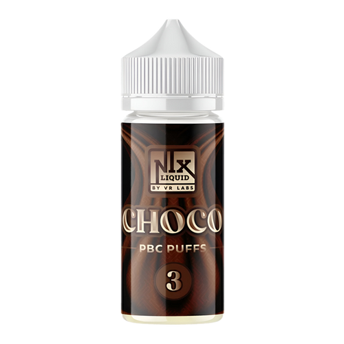 Nix Liquid Choco PBC Puffs 100ML Nixodine E-Juice