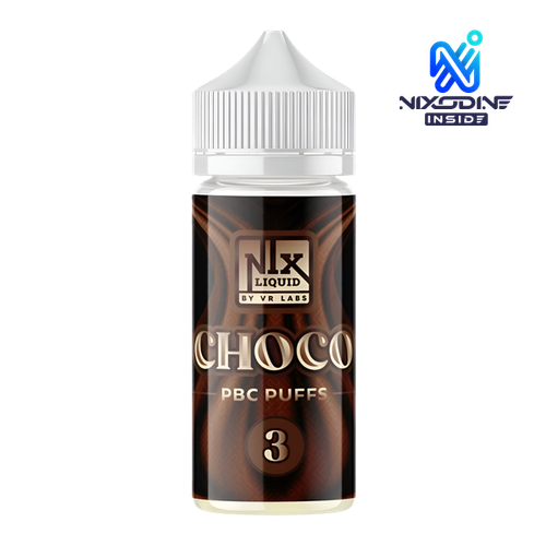 Nix Liquid Choco PBC Puffs 100ML Nixodine E-Juice