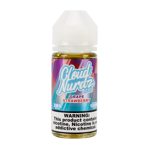 Iced Grape Strawberry Cloud Nurdz eJuice