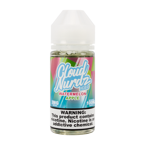 Iced Watermelon Apple Cloud Nurdz eJuice