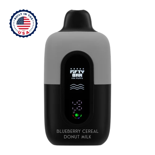 Blueberry Cereal Donut Milk Fifty Bar 20K Vape