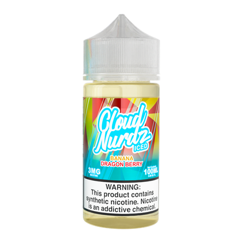 Iced Banana Dragonberry Cloud Nurdz 100ml