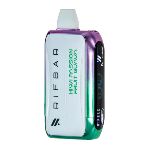 Kiwi Passion Fruit Guava Rifbar Turbo-X 25k for Vaping.com