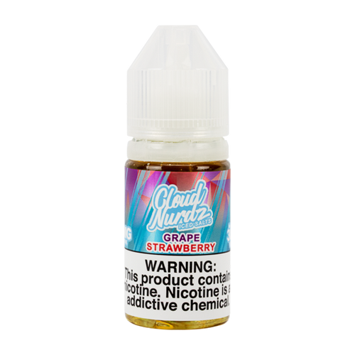 Iced Grape Strawberry Cloud Nurdz Nic Salts