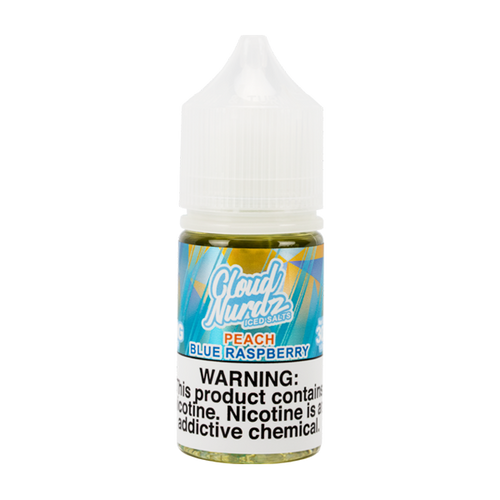 Iced Peach Blue Raspberry Cloud Nurdz Salts Vape Juice