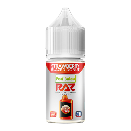 Strawberry Glazed Donut RAZ X POD JUICE 30ml