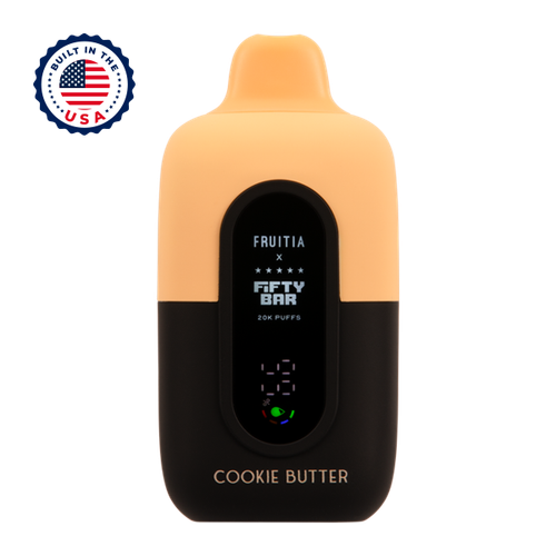 Cookie Butter FRUITIA X Fifty Bar 20K Vape