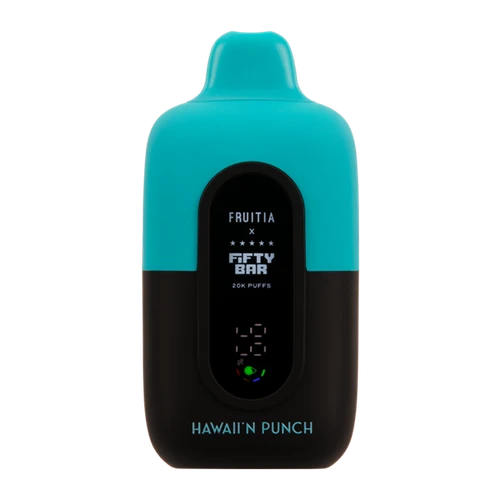 Hawaii'n Punch FRUITIA X Fifty Bar 20K for Vaping.com