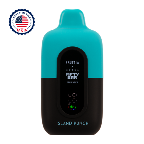 Island Punch FRUITIA X Fifty Bar 20K vape