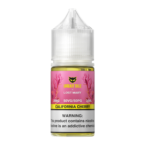 California Cherry LOST MARY X URBAN TALE 30ml- 35mg for Vaping.com