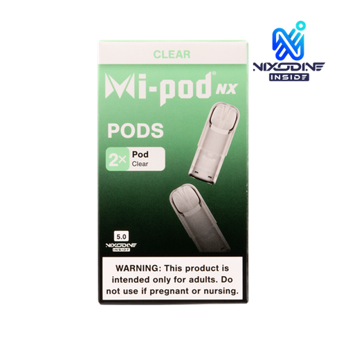 Clear MI-POD NX Pods 2-Pack