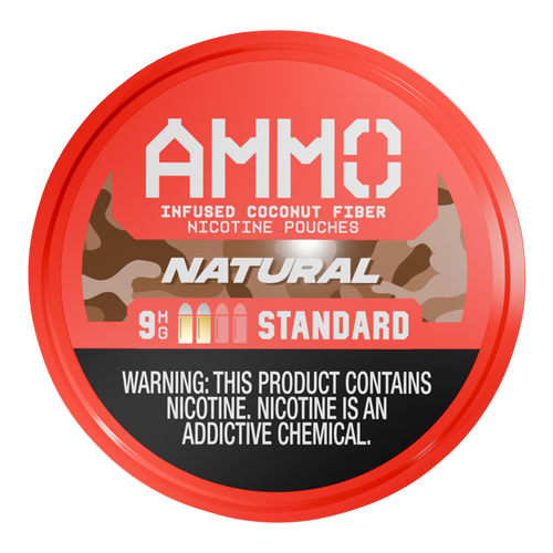 Natural AMMO Pouches 9mg