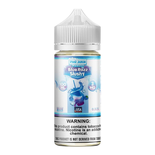 Blue Razz Slushy Freeze POD JUICE 100ml
