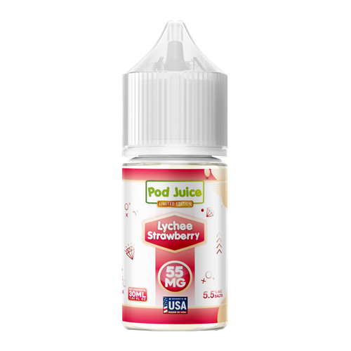Lychee Strawberry Pod Juice 30mL