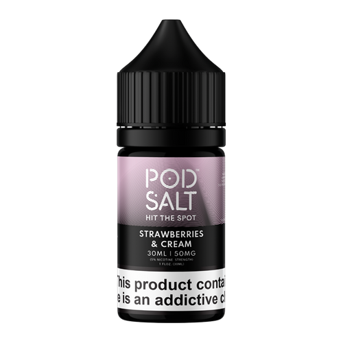 Strawberry & Cream POD SALT Onyx Salts 30ml