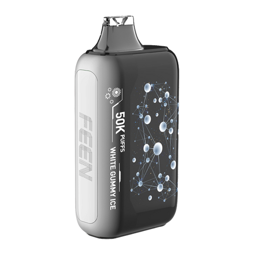 White Gummy Ice FEEN 50K Disposable