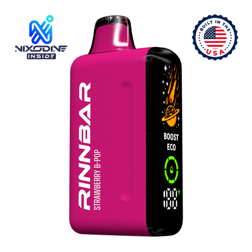 Strawberry B-Pop RINNBAR 50K Nixodine Disposable