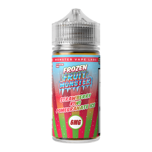 Strawberry Kiwi Pomegranate Ice Frozen Fruit Monster eJuice
