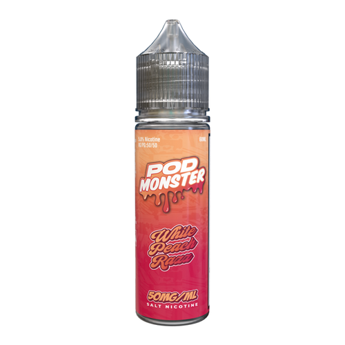 White Peach Razz POD MONSTER Salts 60ml