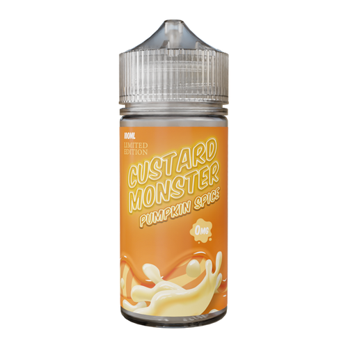 Pumpkin Spice MONSTER LABS Custard Monster ZERO Nicotine 100ml