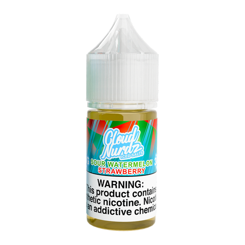 Iced Sour Watermelon Strawberry Cloud Nurds Salts 30ml