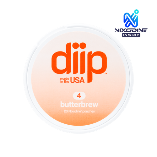 4 Butterbrew DIIP Reset Nixodine Pouches