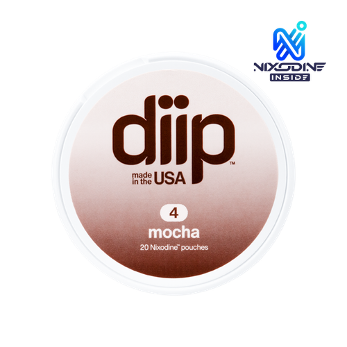 4 Mocha DIIP Reset Nixodine Pouches