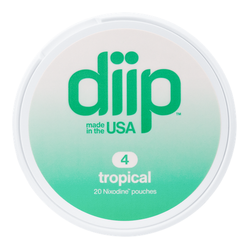 4 Tropical DIIP Reset Nixodine Pouches
