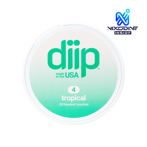 4 Tropical DIIP Reset Nixodine Pouches