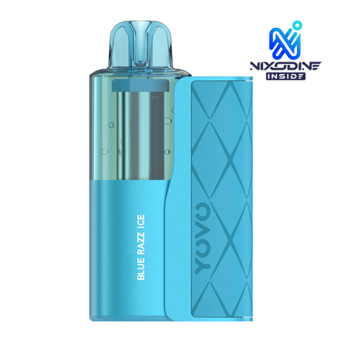 Blue Razz Ice YOVO JB50000 Kit Nixodine