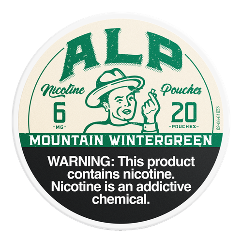 6mg Mountain Wintergreen ALP Pouches
