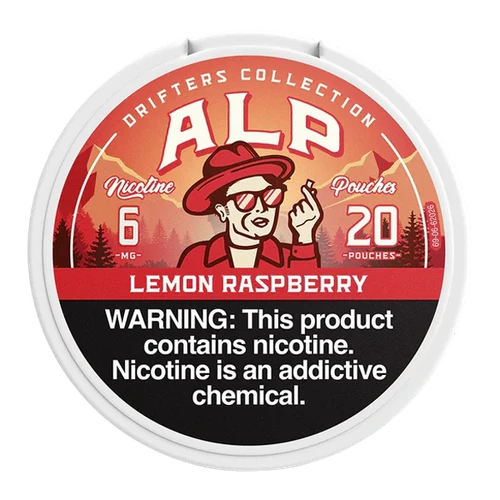 Lemon Raspberry Alp Drifters Pouches 6mg