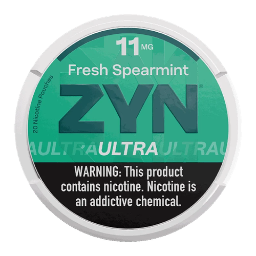 Fresh Spearmint ZYN Ultra Pouches