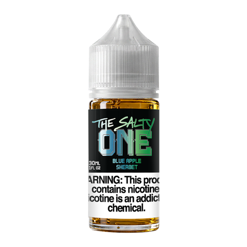 Blue Apple Sherbert Beard Vape Co The Salty One 30ml
