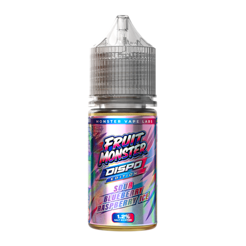 Sour Blueberry Raspberry Fruit Monster Salts (Dispo Edition) 1.2%