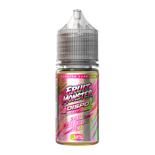 Sour Watermelon Ice Fruit Monster Salts (Dispo Edition) 1.2%