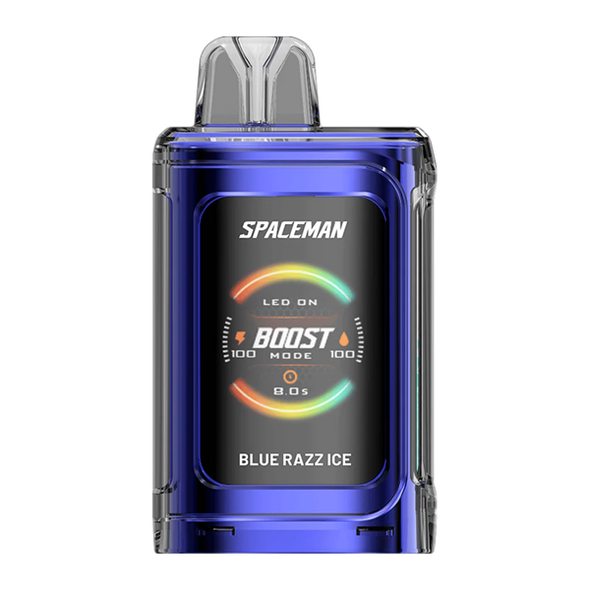 Blue Razz Ice SPACEMAN Prism 20K Vape