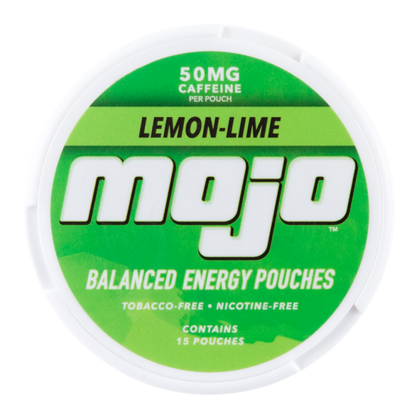 Mojo 50mg caffeine Lemon-Lime Energy Pouches