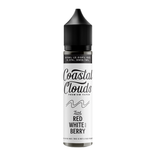Red White & Berry ICED - Coastal Clouds E-Juice 60ml