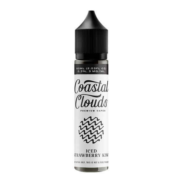 Strawberry Kiwi ICED - Coastal Clouds TFN E-Juice 60ml