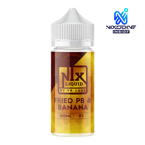 Nix Liquid Fried PB & Banana 100ML Nixodine E-Juice