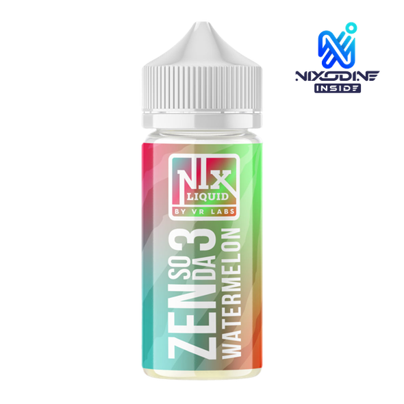 Nix Liquid Zen Soda Watermelon 3 Nixodine E-Juice