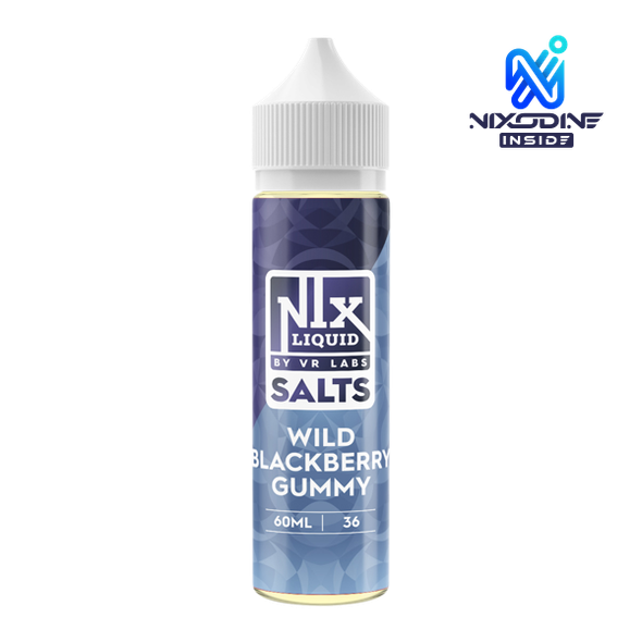 Nix Liquid Wild Blackberry Gummy 160ML Nixodine salt