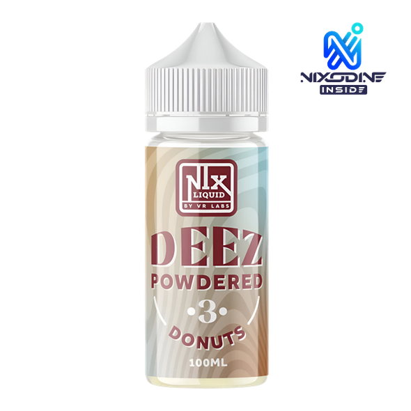 Nix Liquid Deez Powdered Donuts 100ML Nixodine E-Juice