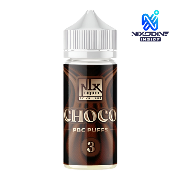 Nix Liquid Choco PBC Puffs 100ML Nixodine E-Juice