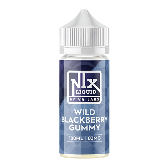 Nix Liquid Wild Blackberry Gummy 100ML Nixodine E-Juice