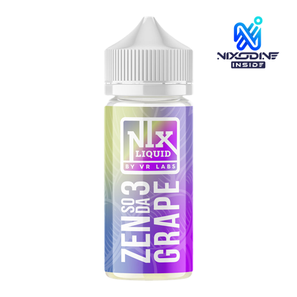 Nix Liquids Zen Grape Soda 3 Nixodine E-Juice