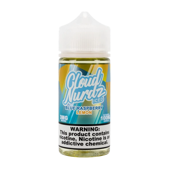 Iced Blue Raspberry Lemon Cloud Nurdz e-Juice