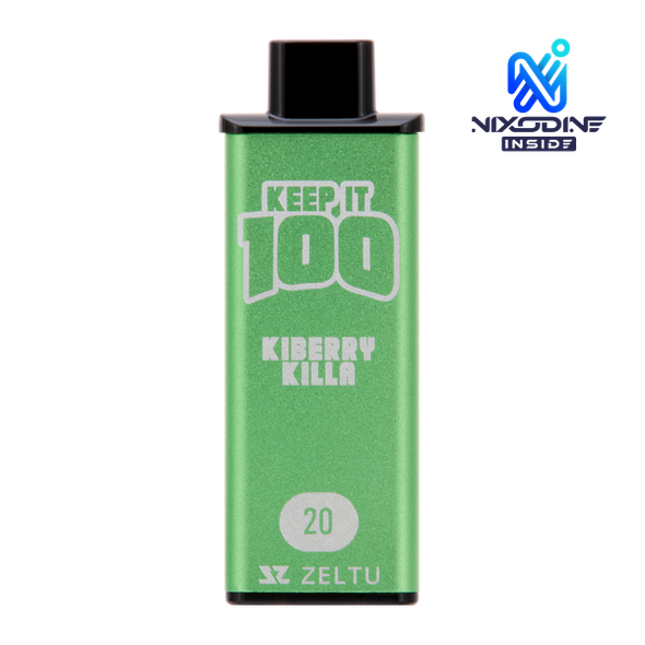 Ki Berry Killa Keep It 100 Zeltu X3 Pods 20mg for Vaping.com